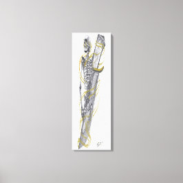 Schädelschaufel Leinwanddruck