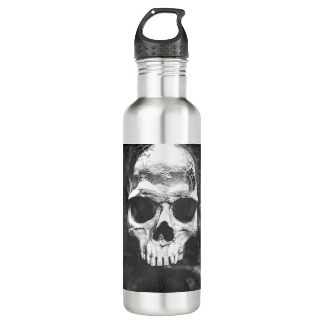 Schädelsippe Erfrischungsgerät (Wasserflasche) Edelstahlflasche (Vorderseite)