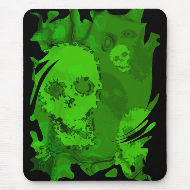 Schädelspecter wirbeln Mousepad (Vorne)