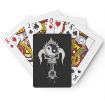 Schädelspielkarten