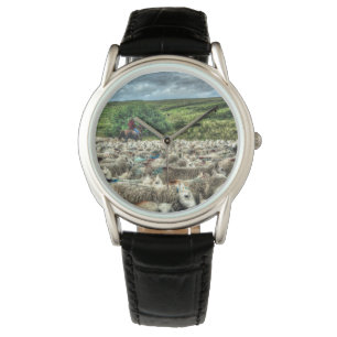 Schaf-Armbanduhr Armbanduhr