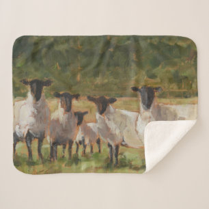 Schaf-Familie Sherpadecke