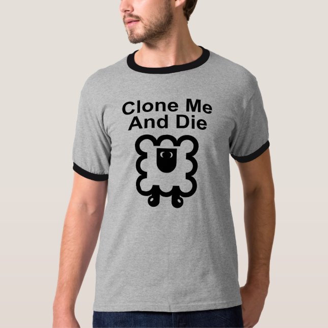 Schaf-Klon T-Shirt (Vorderseite)