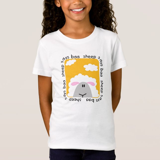Schaf sagt Blöken-T-Shirts und Geschenke T-Shirt (Vorderseite)
