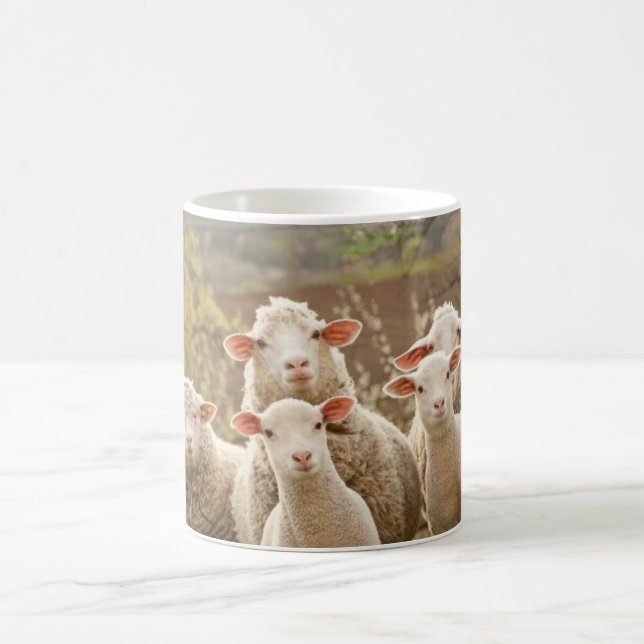 SCHAF-TASSE KAFFEETASSE (Mittel)