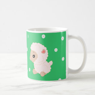 Schaf-Tasse - Weiß 11-Unze-klassische weiße Tass Kaffeetasse