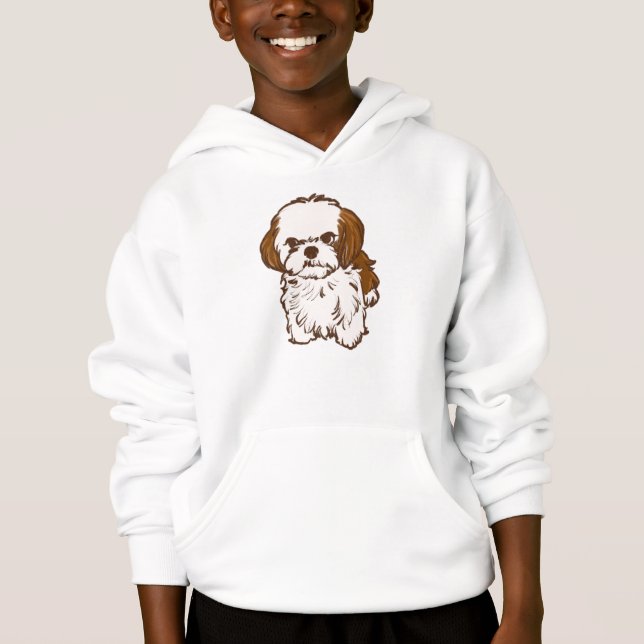 Schaf-Tz-Hund Hoodie (Vorderseite)