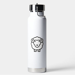 Schaf-Wasserflaschen Trinkflasche