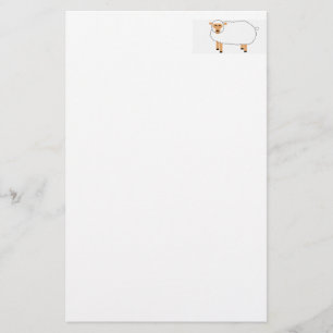 Schafe Briefpapier