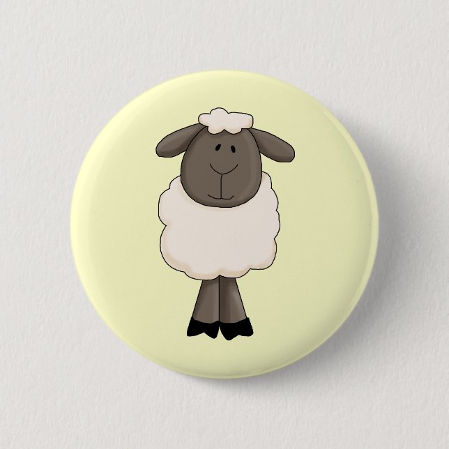 Schafe Button (Vorderseite)