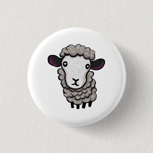 Schafe Button