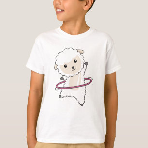 Schafe, die Hullern Sport-Niedliche Tiere Lamm Sch T-Shirt