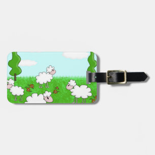 Schafe Gepäckanhänger