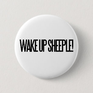 Schafe geweckt button