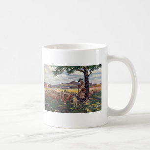 Schafe hüten kaffeetasse