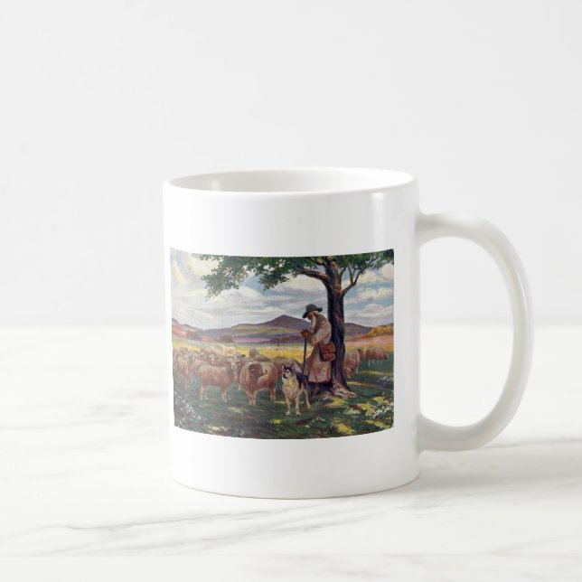 Schafe hüten kaffeetasse (Rechts)