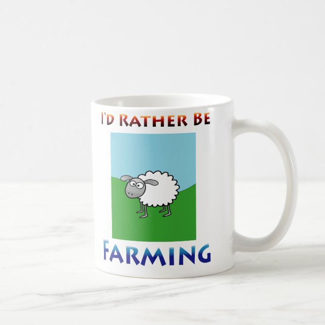 Schafe I würden vielmehr Tasse bewirtschaften (Rechts)