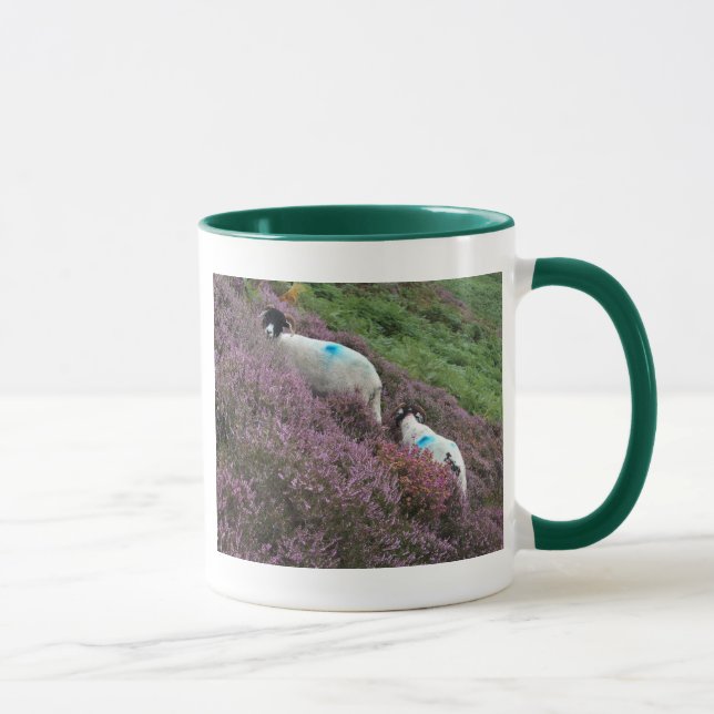 Schafe in der Heide-Tasse Tasse (Rechts)