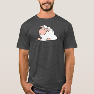 Schafe in der Tasche Niedliche Taschenschaf T-Shirt