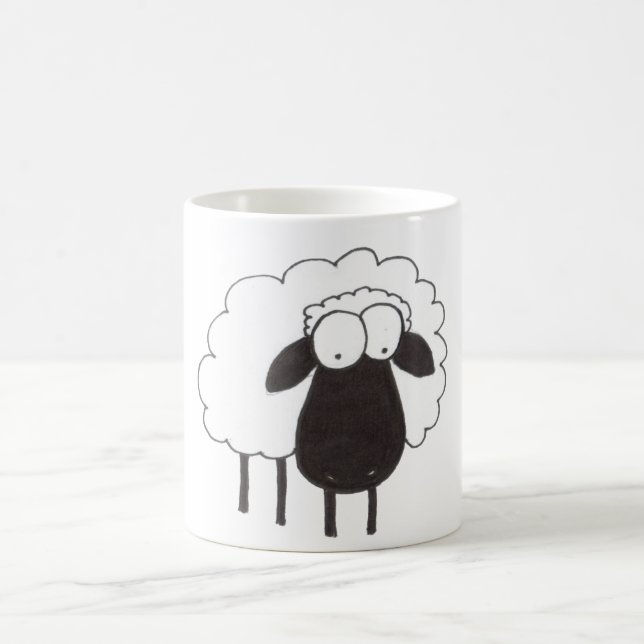 Schafe Kaffeetasse (Mittel)
