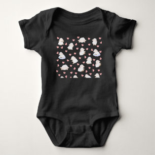 Schafe Liebe Baby Strampler