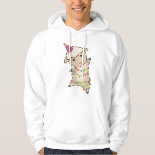 Schafe Pennant Garland Party Schafe Süße Tiere Hoodie