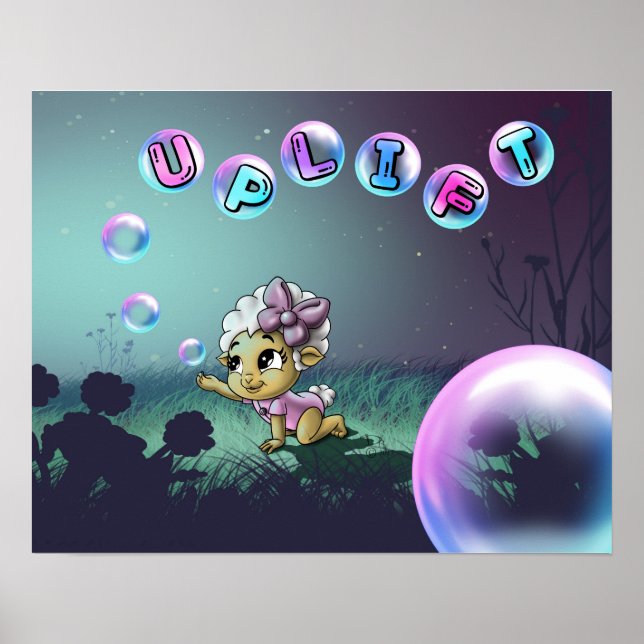 Schafe Poster (Vorne)