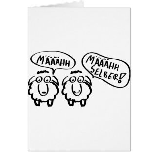 Schafe schafe määähhh määhhh selber!