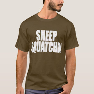 SCHAFE SQUATCHIN Monster u. Geheimnisse T-Shirt
