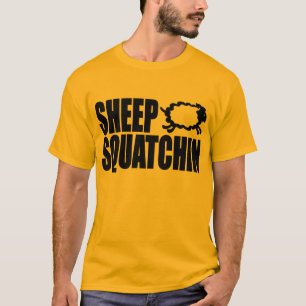 SCHAFE SQUATCHIN Monster u. Geheimnisse T-Shirt