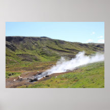 Schafe und heiße Quellen