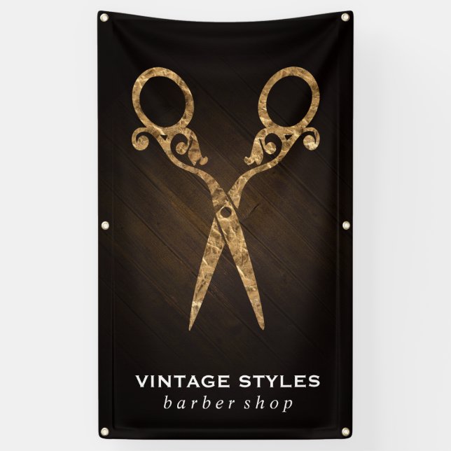 Schafe | Verziert-/Goldsignatur Banner (Vertikal)