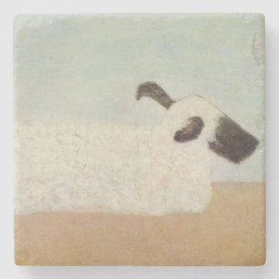 Schafe (von Milton Avery) Steinuntersetzer