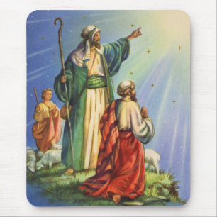 Schäfer und der Stern Mousepad