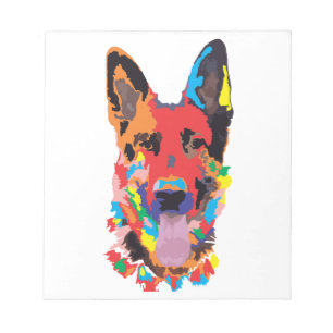 Schäferfarbe Notizblock