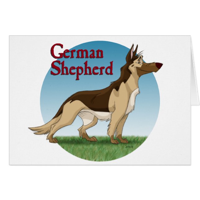 Schäferhund (Vorderseite (Horizontal))