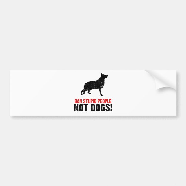 Schäferhund Autoaufkleber (Vorne)