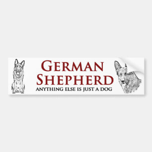 Schäferhund - Autoaufkleber
