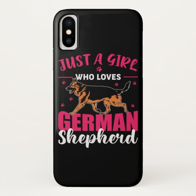 Schäferhund Case-Mate iPhone Hülle (Rückseite)