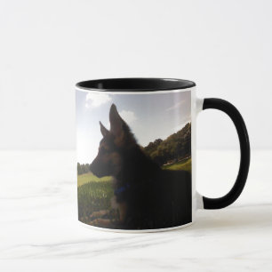 Schäferhund-Enkelkind-Tasse Tasse