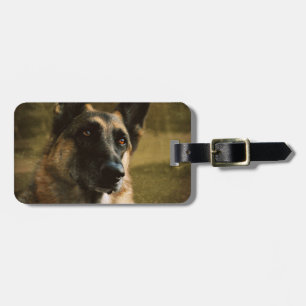 Schäferhund-Gepäckanhänger Gepäckanhänger