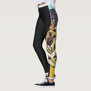 Schäferhund, Honolulu Hawaii (addieren Sie Leggings