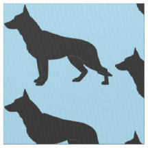 Schäferhund-Hund in der Silhouette