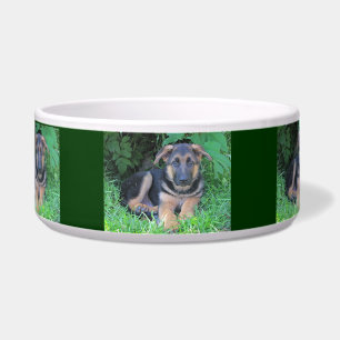 Schäferhund-Hündchenschüssel Napf