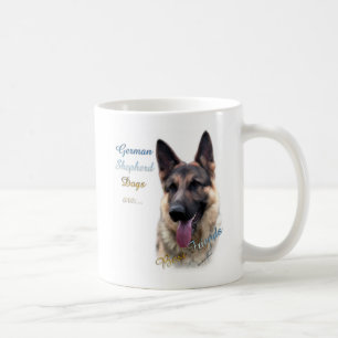 Schäferhund-Hundebester Freund 2 Kaffeetasse