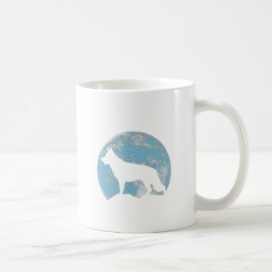 Schäferhund-Hundemond Kaffeetasse