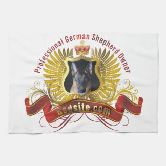 Schäferhund-Inhaber-Geschirrtuch Geschirrtuch