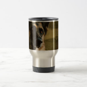 Schäferhund-Kaffee-Tasse Reisebecher