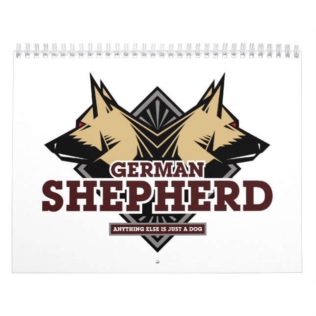 Schäferhund-Kalender Kalender (Titelbild)