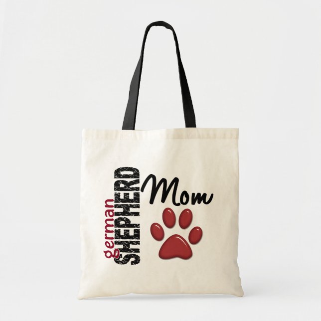 Schäferhund-Mama 2 Tragetasche (Vorne)